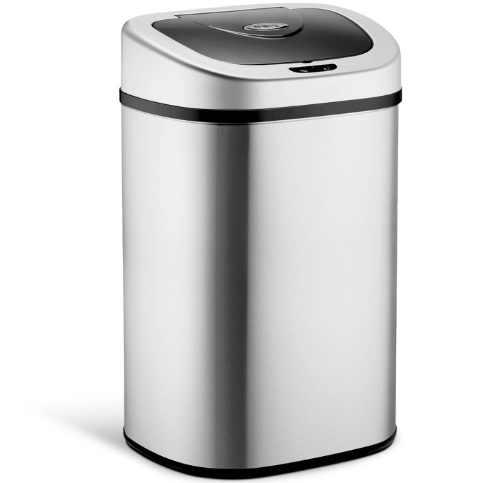 NETTA 80 Litre Motion Sensor Rubbish Bin Wayfair.co.uk